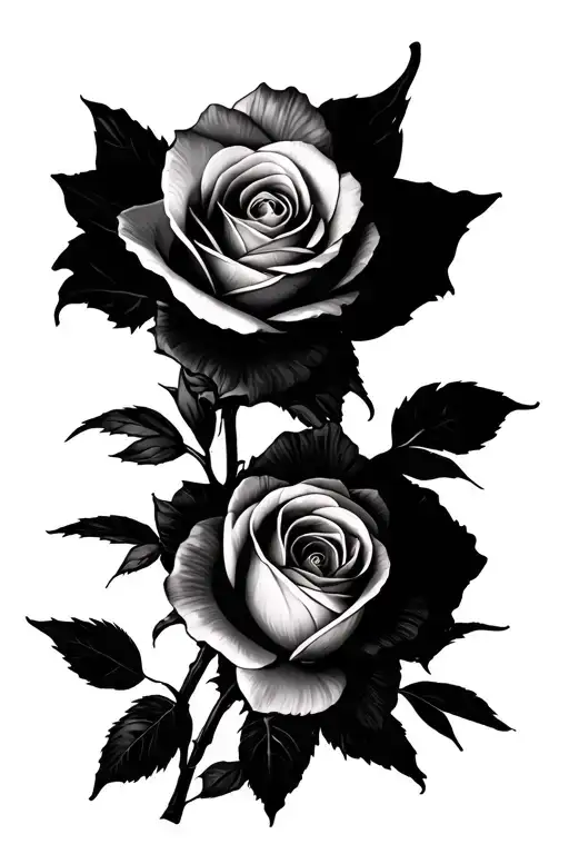 Roses With Daffodils