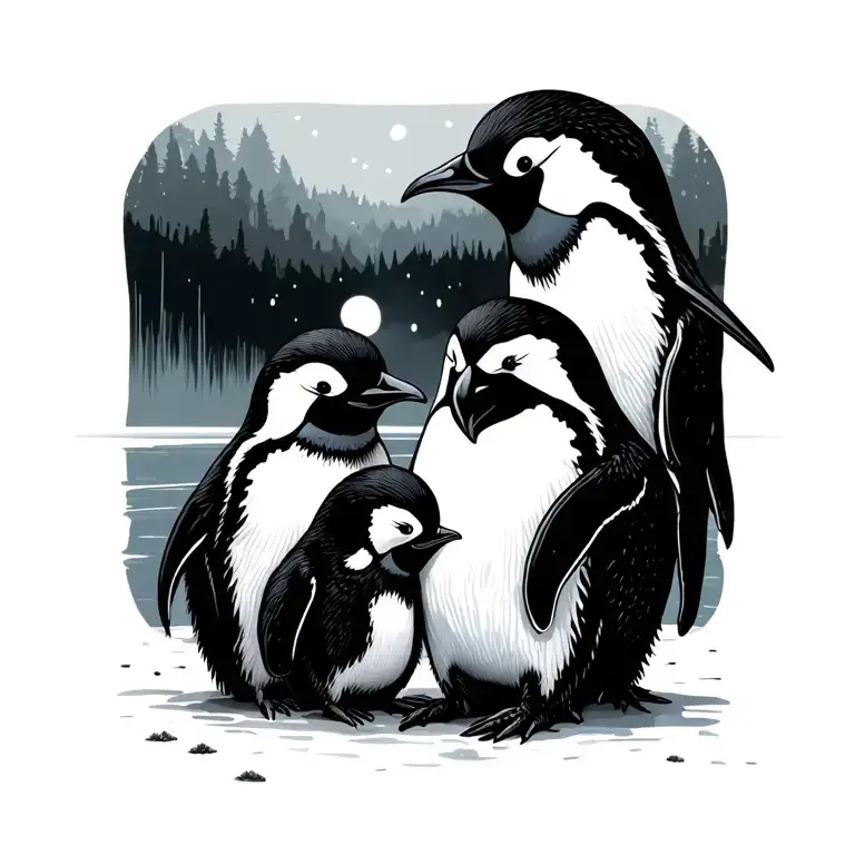 Penguin Family