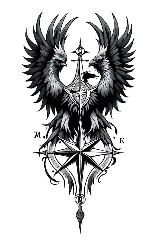 Phoenix Compass Design