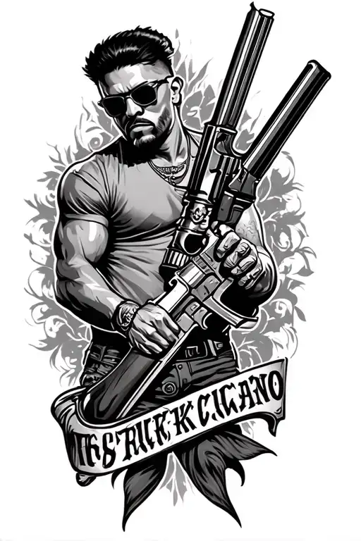 Chicano Gangster Lifestyle Subtly Weapons