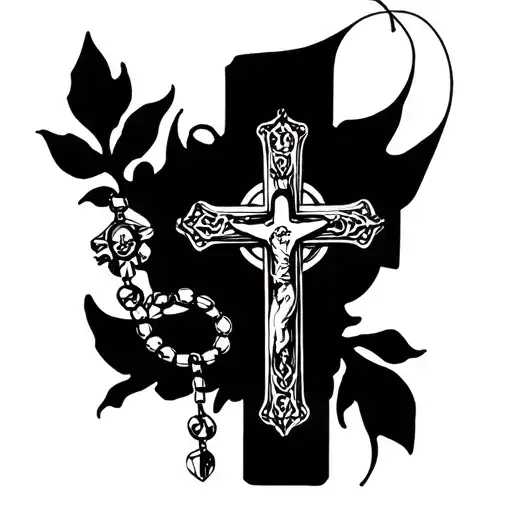 Cross And Rosary