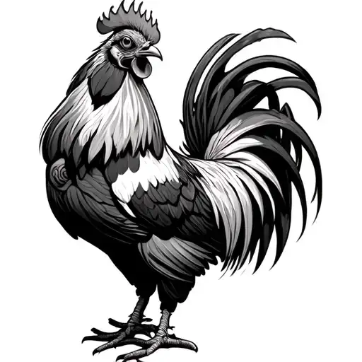 Fighting Rooster
