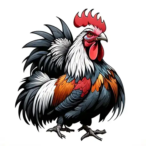 Fighting Rooster