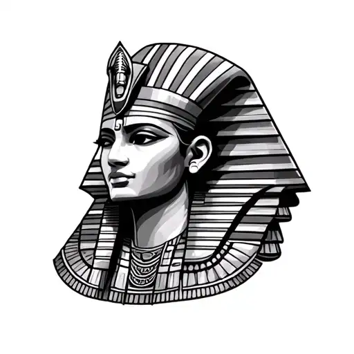 Athiest Egyption Tattoo Design