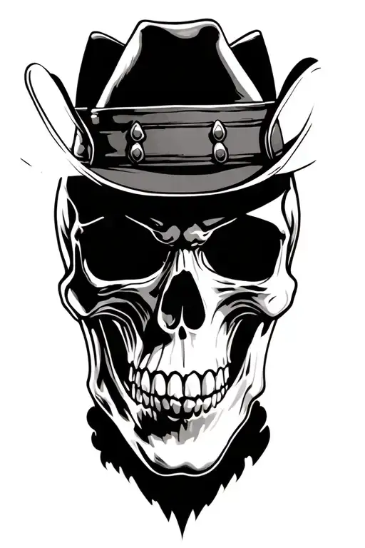 Cowboy Skull