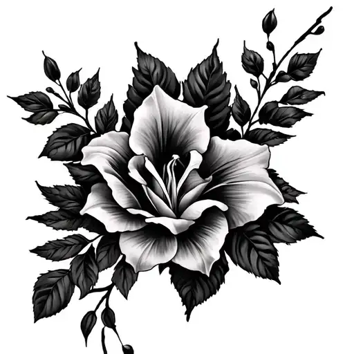 Female Fineline Lilly And Rose Sleeve