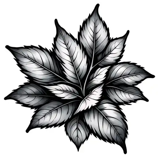 5 Leaves Intertwined