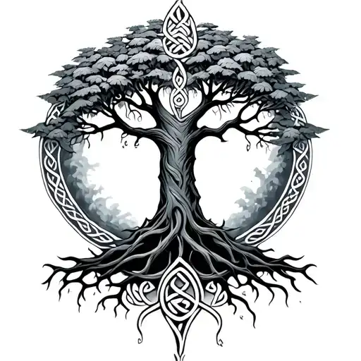 Celtic Tree Growing