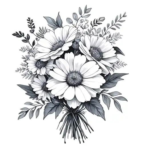 Birth Flower Bouquet