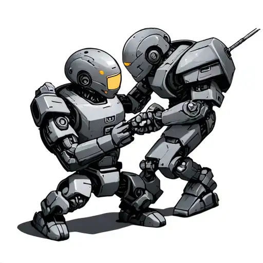 Robot Fighting Each Other