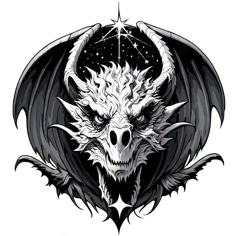 Gargoyle And Star Constellation