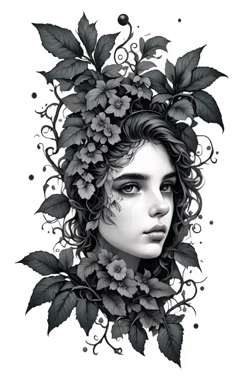 Vines Growing And Nature Inspired