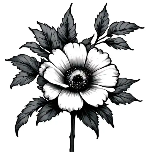 The Name Patricia Woth A Flower Attached At The End