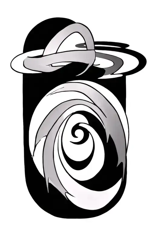 Kundalini Spiral With Halo