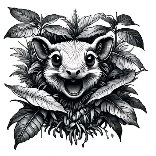 Rainforest Small Creatures Exploring