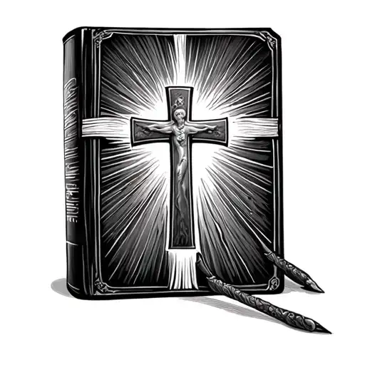 Isah 41 10 Bible With Cross