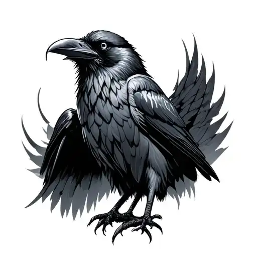 Raven Scary Eternal