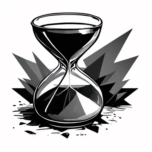 Hourglass Made Of Triangles