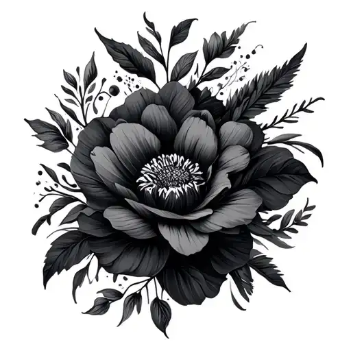 Blackout Floral Patterns