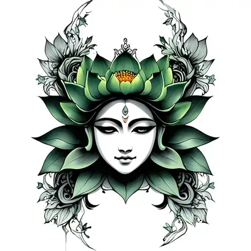 Green Tara Lotus Boredom