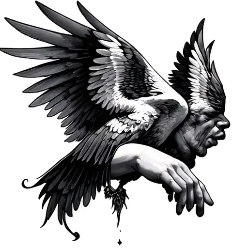 Coldplay Wings Holding The