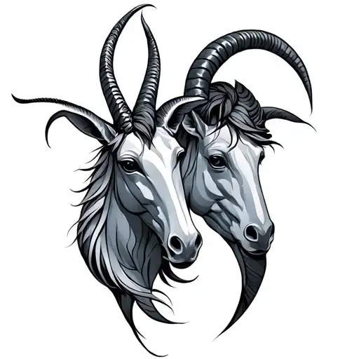 Virgo And Capricorn Symbol