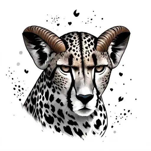Sagittarius And Aries Cheetah Print