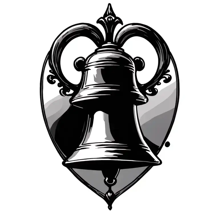 Create A Tatoo Of The Disney Bell Silhouette In Just Stroke