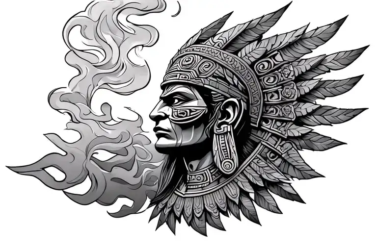 Smoking Mirror Aztec God
