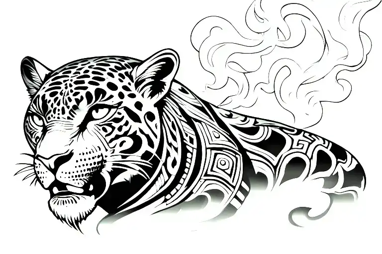 Smoking Mirror Aztec God Jaguar