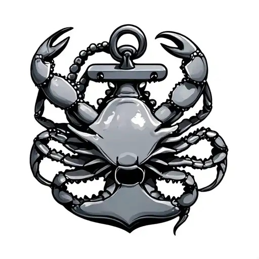 Anchor Crab Octopus Holding