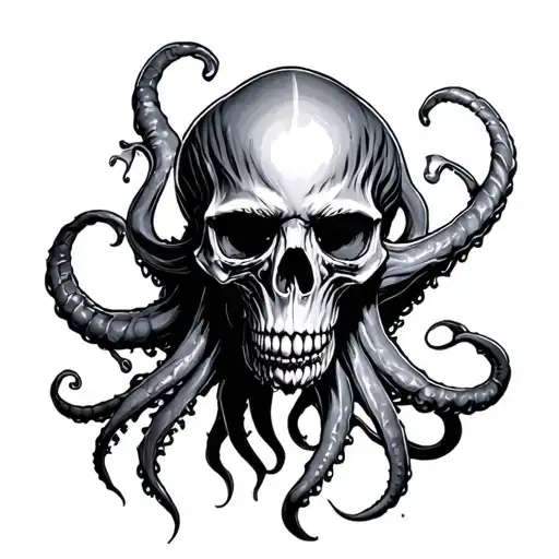 Cthulhu Skull