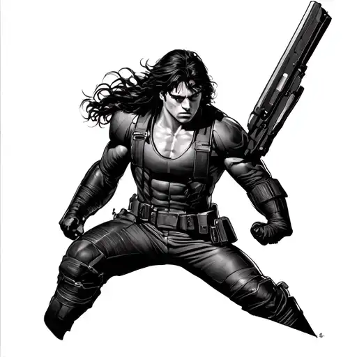 Bucky Barnes Winter Soldier