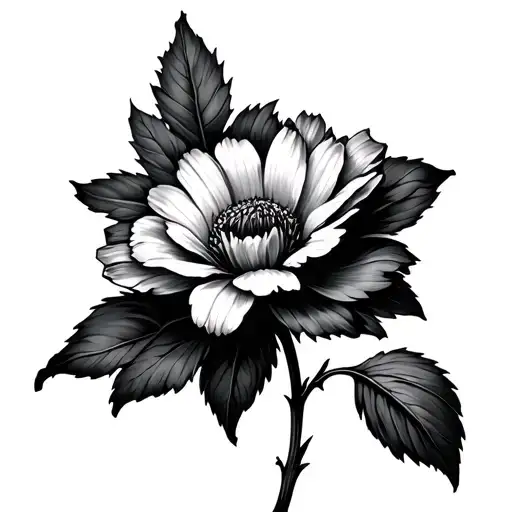 Wilted Flower With Alive Flower