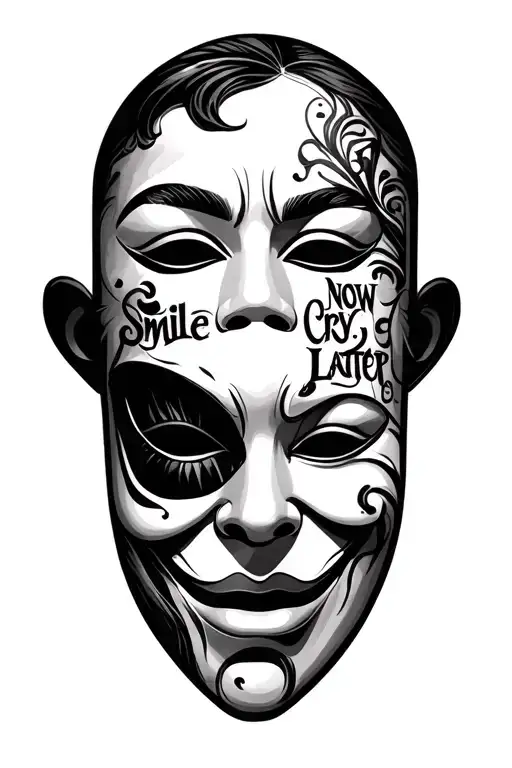 Smile Now Cry Later Masks Together
