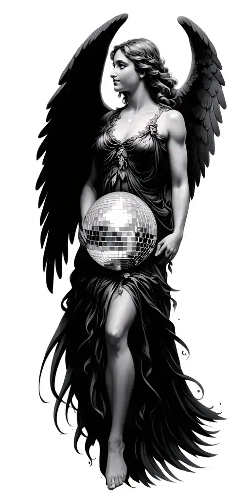 Guardian Angel & A Disco Ball Morphing