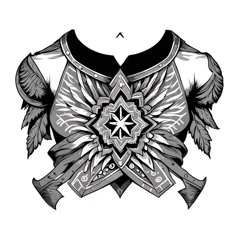 Algerian Amazigh Chest Piece