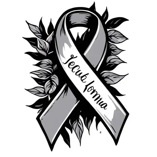 Leukemia Ribbon For Mom