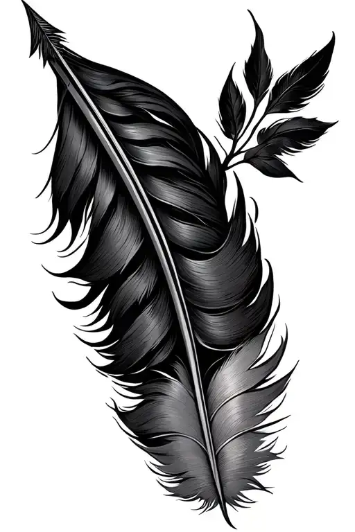 Arrow And Feather With Carpe Diem