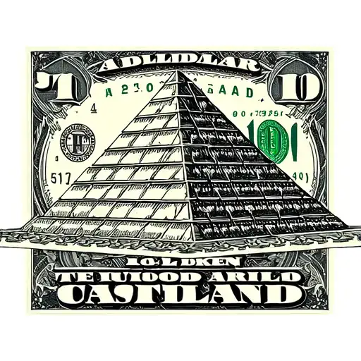 Pyramid From Dollar Bill