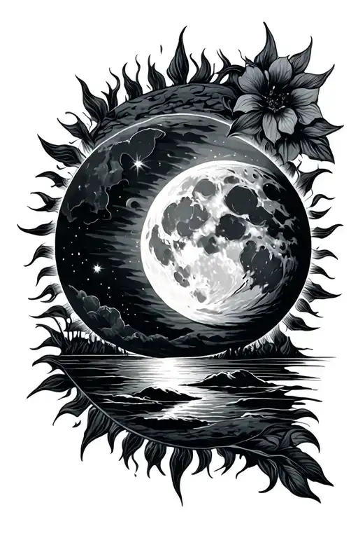 Days Moon Sun Setting