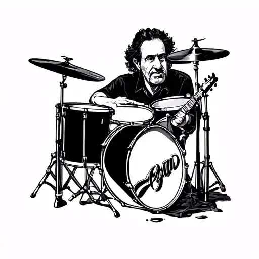 Memorial Tattoo For Dad Percussionist