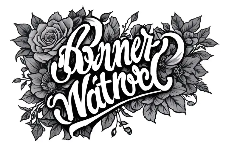 Bonner With Two Words Not Yet Written