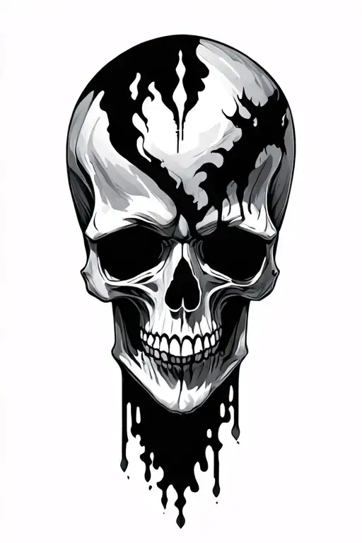 Skull Mysterious And Dark