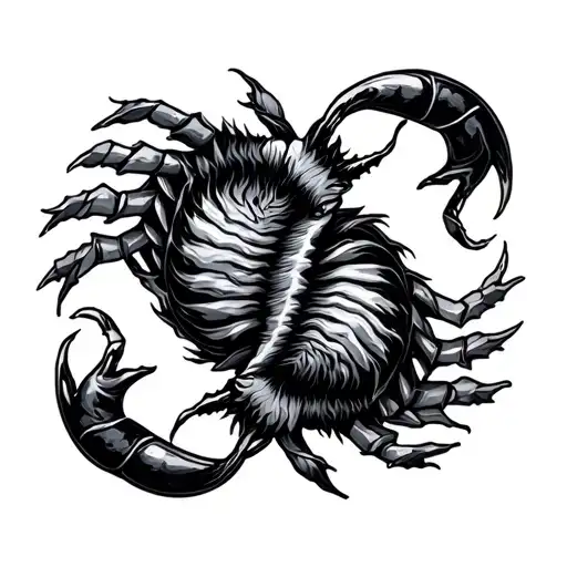 Scorpio And Virgo Zodiac Sign Intertwined