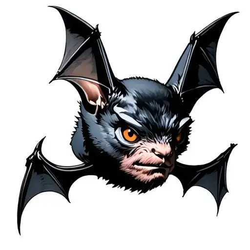 On The Shoulder A Bat