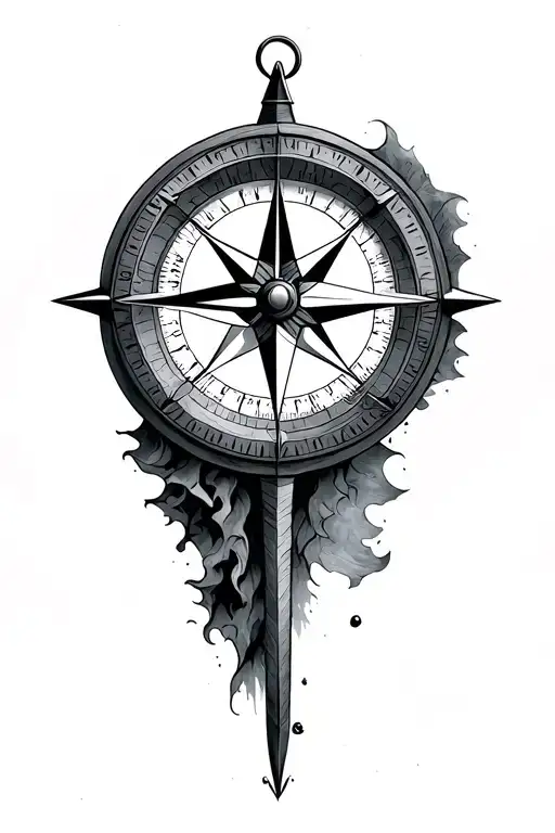 Mountain Compass Design