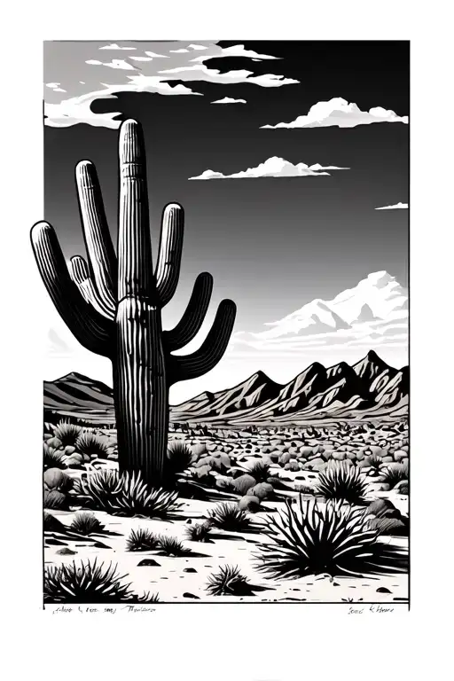 Arizona Desert Landscape