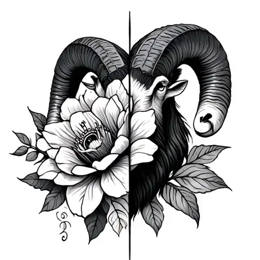 Half Ram Half Flower