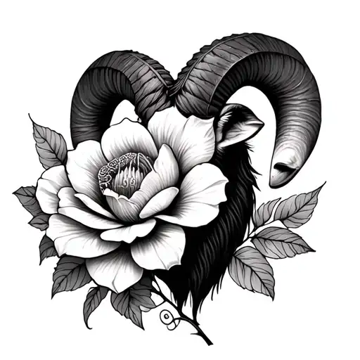 Half Ram Half Flower